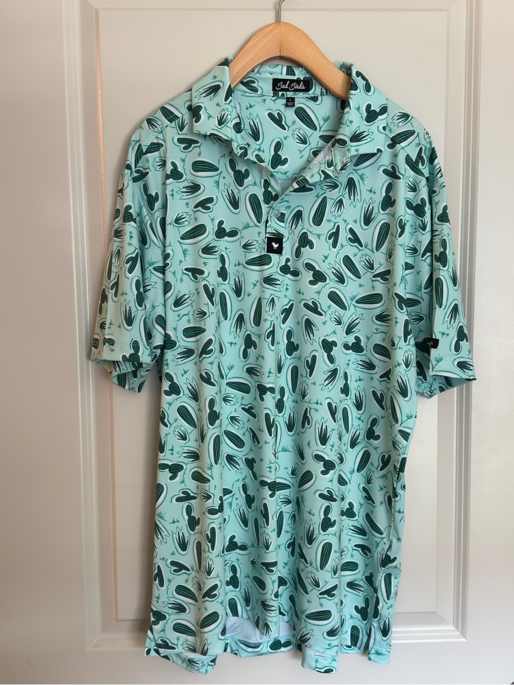 Bad Birdie Men's Tony Saguaro Golf Shirt